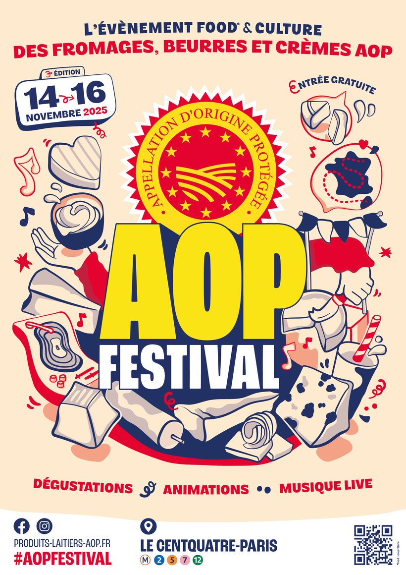 Affiche de l'AOP Festival 2025
