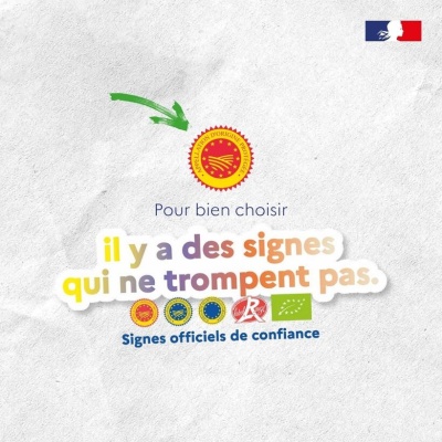 Affiche de la campagne de l'INAO