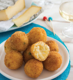 Recette - Arancini au Saint-Nectaire