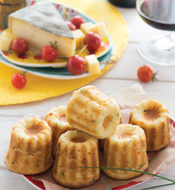 Recette - Cannelés au Saint-Nectaire