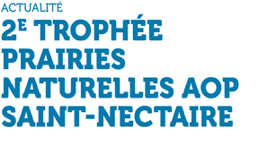 Actualité - 2e trophée prairies naturelles AOP Saint-Nectaire