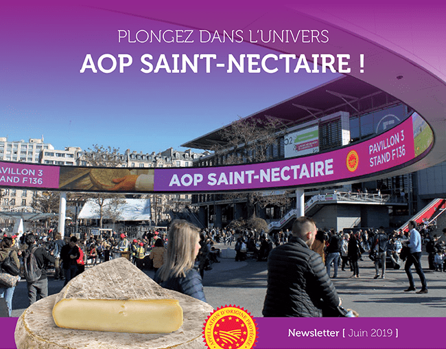 Plongez dans l'univers AOP Saint-Nectaire ! - Newsletter Juin 2019