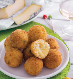 Recette - Arancini au Saint-Nectaire